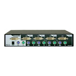 4-Port DVI PS/2 KVM Switch