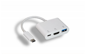 USB 3.1 Type C to USB 3.0 Type A Female / HDMI Female / Type C Female Adapter