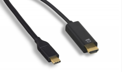 USB 3.1 Type C Male to HDMI Male Cable (4K @ 60HZ)