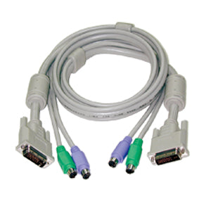 DVI KVM Combo Cable (Male-to-male)